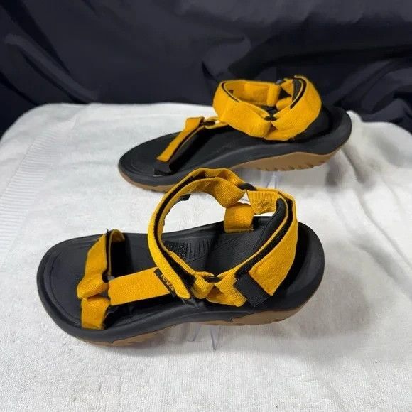 Teva Men’s Yellow Black Strappy Sandals #1019234 Sz 10 main image 6
